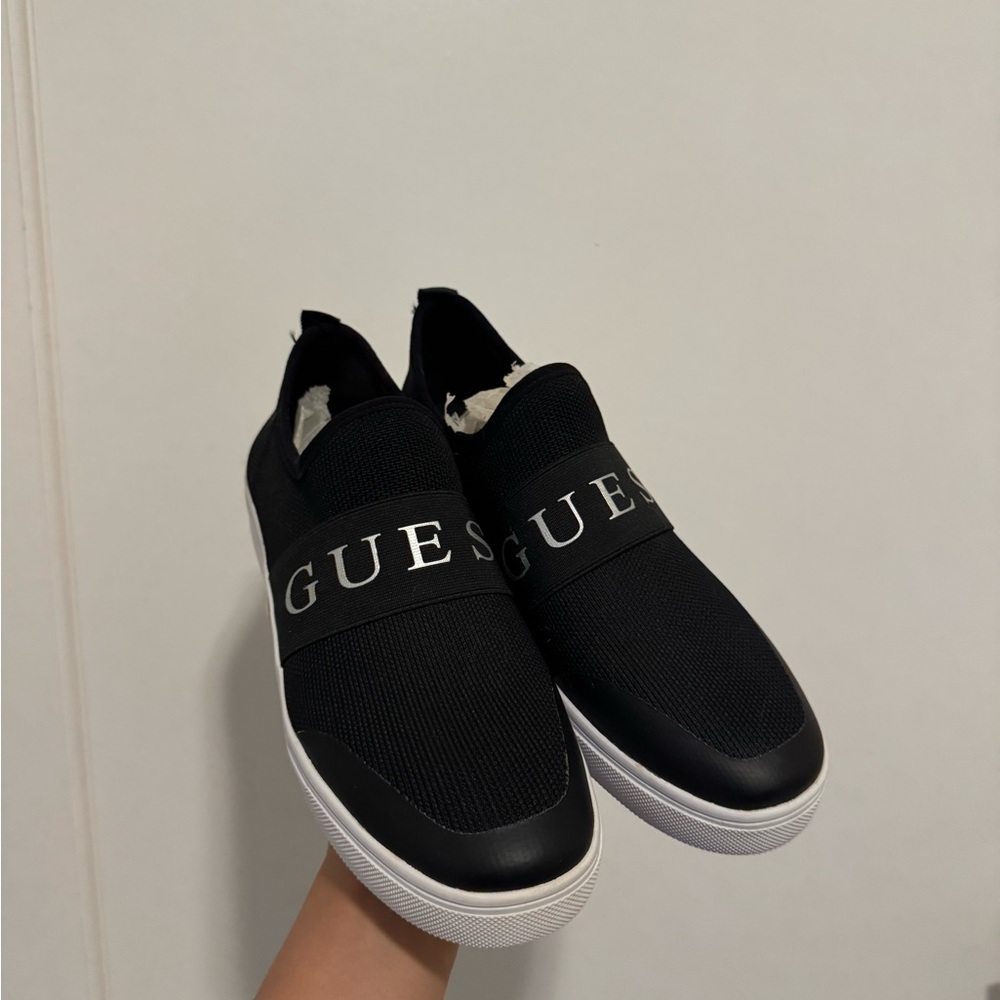 GUESS Black Slip-On Sneakers